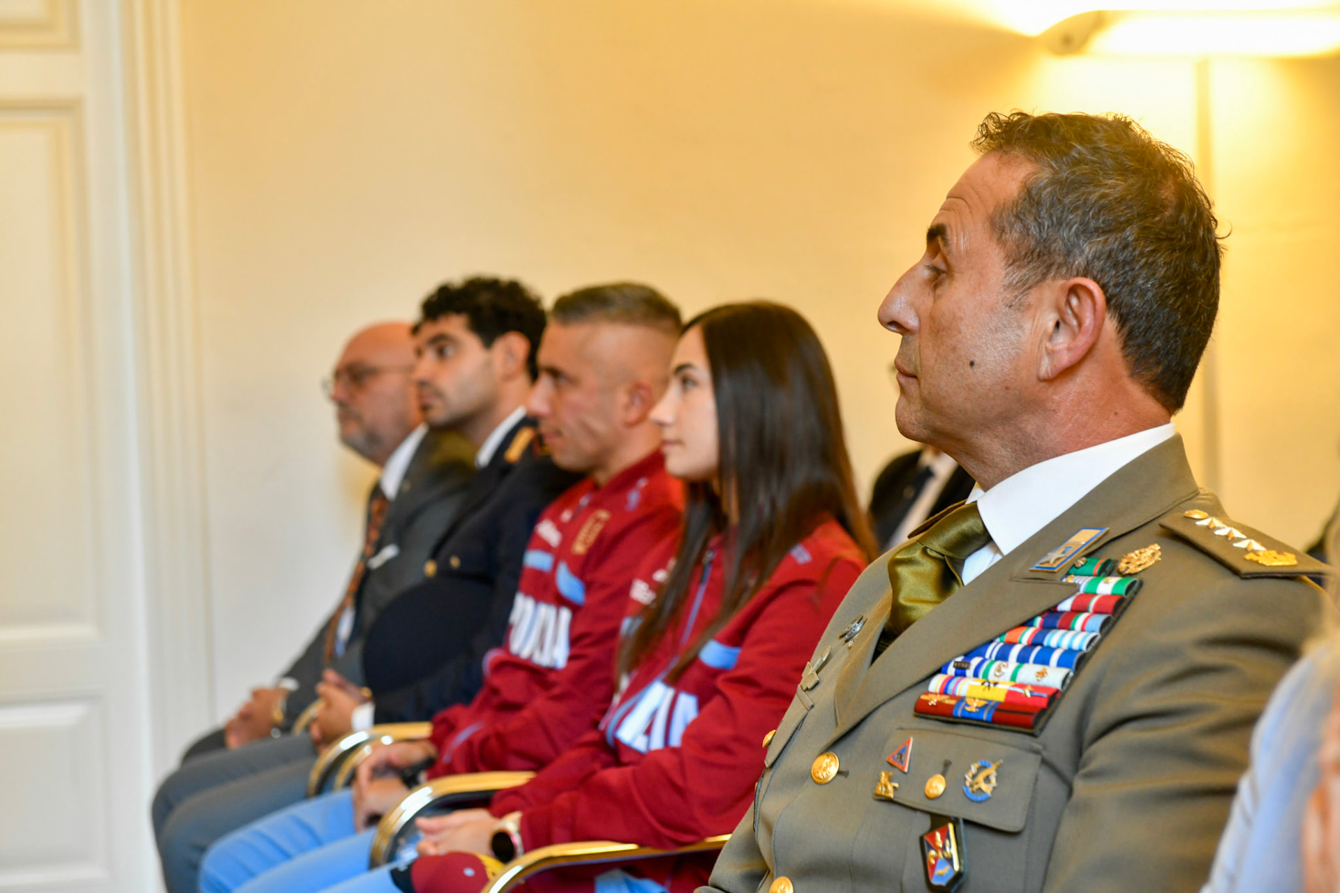 Il pubblico presente all'evento